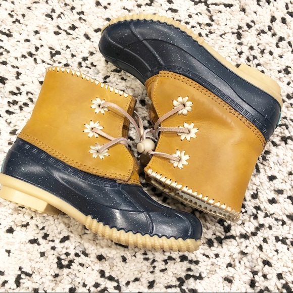 Jack Rogers Other - Jack Rogers Girls' Miss Chloe Glitter Duck Boot